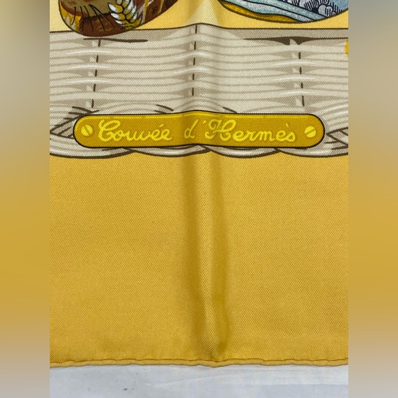 Hermes Vintage Scarf Couvee D Hermes Carre 90 Katy Latham - Picture 2 of 16